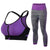 Workout Set - Sleeveless Zipper Bra & Leggings Set