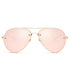 Aviation Rose Gold Classic Women Sunglasses
