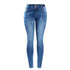 Classic Blue Stretch Skinny Jeans