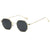 Hexagon Sunglasses Luxury Metal Eyewear