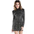 Geometric Retro Rhinestone Evening Dress