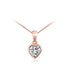 Rose Gold Heart Necklace
