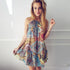 Vintage Boho Colorful Maxi Dress