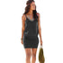 Fashion Beach Dresses Sexy V-neck Mini Dress