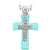 Vintage Antique Cross Stone Necklace