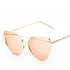 Twin-Beam Mirror Lens Sunglasses