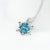 Blue Rhinestone Necklace