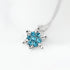 Blue Rhinestone Necklace