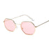 Polygon Clear Lens  Sunglasses