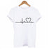 Heartbeat Printed T-shirts