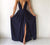 High Slit Evening Party Dress