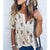 Elegant Sleeveless Flower Print Blouse