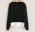 Pearl Beading Sweatshirt 2 In 1 Sweatshirt