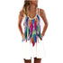 Boho Style Printed Dress