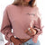 Long Sleeve Women Crop Top Pullover