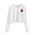 Rose Stamped Sweatshirt