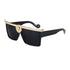 Lions Head Queen Oversized Sun Glasses