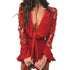 Sexy V Neck lace Summer Jumpsuit Romper