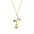 Stainless Steel Rose Necklace
