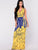 Yello/Blue Women's Maxi Dress