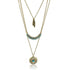 Bohemian Gold color Bead Necklace