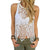 Floral Lace Crochet Tank Top