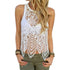 Floral Lace Crochet Tank Top