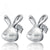 Rabbit Stud Earrings