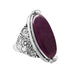 Retro Oval  Rings
