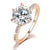 Rose Gold Color Crystal Ring