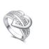 Silver Love Ring