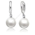 Silver Pearl Earrings