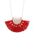 Bohemian Style Fringe Dangle Necklace