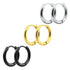 Stainless Steel Hoop Earrings