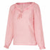 Salmon Colored Strapless Blouse