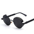 Steampunk Mirror Lens Round Sunglasses