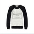 White/Black Casual Sweatshirt
