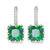 Square Zircon Earrings