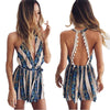 Halter Strap Bohemian Style Romper