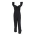 Backless Off Shoulder Black Jumpsuit