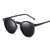 Ellipse Shape Multiple Color Reflective Sunglasses