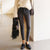 Thin Waist Female Grey Pencil Pants