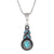 Bohemian Blue Crystal Necklaces