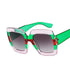 Dual Color Square Frame Sun Glasses