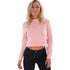 Laced-up Cropped Sweaters