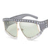 Oversized Gradient Sun Glasses