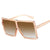 Big Frame Square Sunglasses