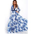 Long Maxi Print Summer Dress