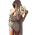 Sexy Two Piece Suit Jumpsuit Romper Summer Deep V Neck Beach Playsuit